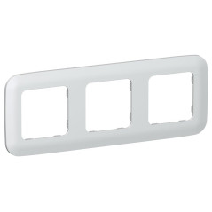 Рамка 3-м СП FLITE РУ-3-А-ФлЖ жемчуж. IEK FI-M32-31-20-K36