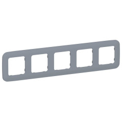 Рамка 5-м СП FLITE РУ-5-А-ФлМ маренго IEK FI-M52-31-20-K35