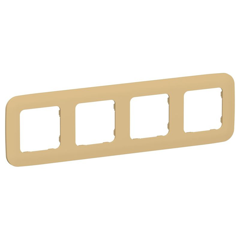 Рамка 4-м СП FLITE РУ-4-А-ФлШм шамуа IEK FI-M42-31-20-K89 Рамка 4-м СП FLITE РУ-4-А-ФлШм шамуа IEK FI-M42-31-20-K89