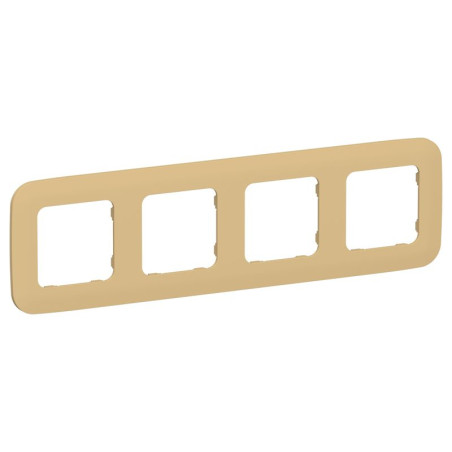 Рамка 4-м СП FLITE РУ-4-А-ФлШм шамуа IEK FI-M42-31-20-K89