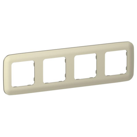 Рамка 4-м СП FLITE РУ-4-А-ФлШ шампань IEK FI-M42-31-20-K37