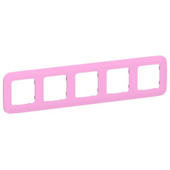 Рамка 5-м СП FLITE РУ-5-А-ФлПр пурпур. IEK FI-M52-31-20-K99