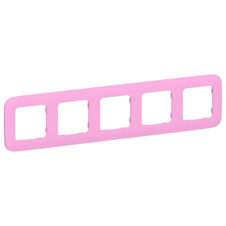 Рамка 5-м СП FLITE РУ-5-А-ФлПр пурпур. IEK FI-M52-31-20-K99