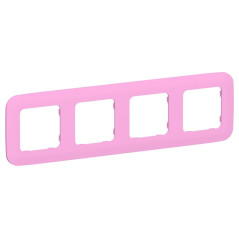 Рамка 4-м СП FLITE РУ-4-А-ФлПр пурпур. IEK FI-M42-31-20-K99