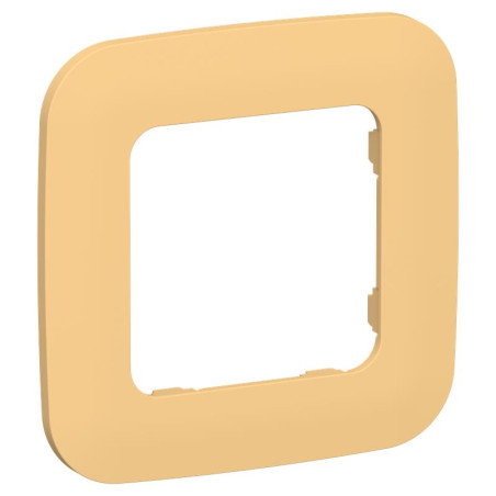 Рамка 1-м СП FLITE РУ-1-А-ФлЗ золотарник IEK FI-M12-31-20-K90