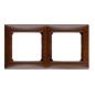 Рамка 2-м Valena горизонт. тонир. дерево (блист.) IEK 694363 Рамка 2-м Valena горизонт. тонир. дерево (блист.) IEK 694363