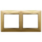 Рамка 2-м Valena горизонт. матов. зол. (блист.) IEK 694360 Рамка 2-м Valena горизонт. матов. зол. (блист.) IEK 694360