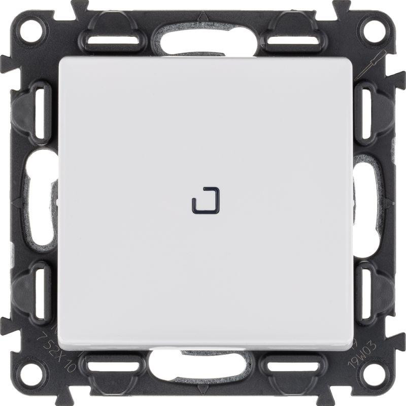 Выключатель 1-кл. СП Valena Life 10А IP20 250В 10AX с подсветкой с лицев. панелью механизм бел. Leg 752410 Выключатель 1-кл. СП Valena Life 10А IP20 250В 10AX с подсветкой с лицев. панелью механизм бел. Leg 752410