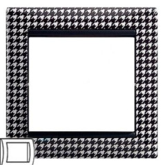 Рамка 1-м Valena гусиные лапки (блист.) IEK 694349