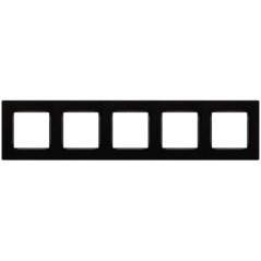 Рамка 5-м 12-5205-06 Классик черн. Эра Б0067756