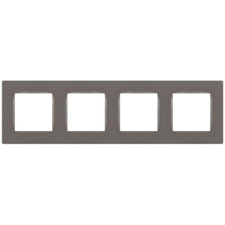 Рамка 4-м 12-5204-16 Классик титан Эра Б0067774