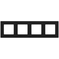 Рамка 4-м 12-5204-05 Классик антрацит Эра Б0067698