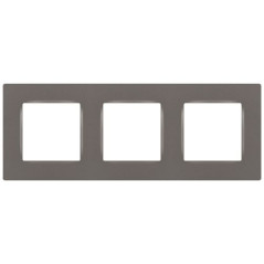 Рамка 3-м 12-5203-16 Классик титан Эра Б0067790