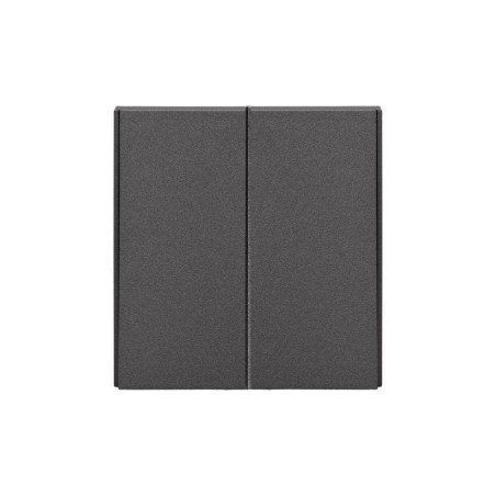 Переключатель проходной 2-кл. СП STRONG 10А графит Kranz KR-78-0709-6