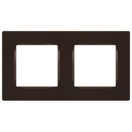 Рамка 2-м 12-5202-13 Классик бронза Эра Б0067787