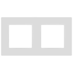 Рамка 2-м 12-5202-01М Классик бел. матов. Эра Б0067780
