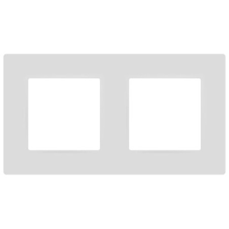 Рамка 2-м 12-5202-01М Классик бел. матов. Эра Б0067780