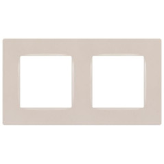 Рамка 2-м 12-5202-15 Классик перламутр. Эра Б0067792