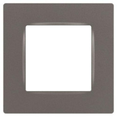 Рамка 1-м 12-5201-16 Классик титан Эра Б0067778