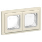Рамка 2-м СП FLITE Рпро-2-55-ФлСл IP55 сливочный IEK FI-M20-32-55-K86 Рамка 2-м СП FLITE Рпро-2-55-ФлСл IP55 сливочный IEK FI-M20-32-55-K86