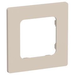 Рамка 1-м СП FLITE РУ-1-К-ФлЛ льняной IEK FI-M12-32-20-K88