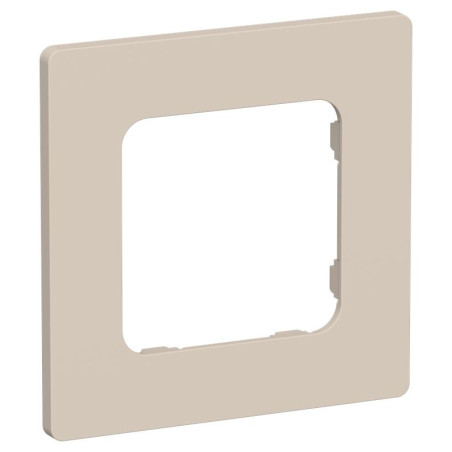 Рамка 1-м СП FLITE РУ-1-К-ФлЛ льняной IEK FI-M12-32-20-K88