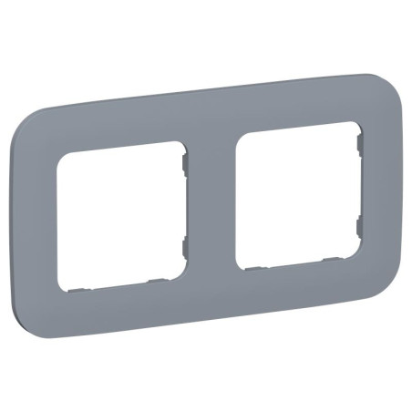 Рамка 2-м СП FLITE РУ-2-А-ФлМ маренго IEK FI-M22-31-20-K35