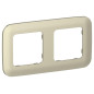Рамка 2-м СП FLITE РУ-2-А-ФлШ шампань IEK FI-M22-31-20-K37