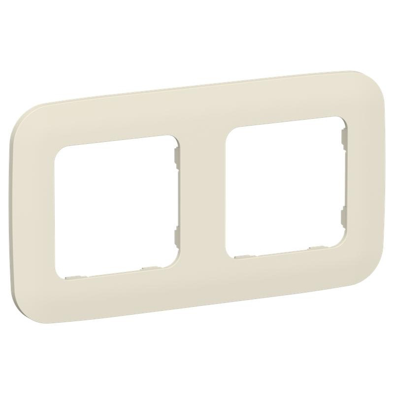 Рамка 2-м СП FLITE РУ-2-А-ФлСл сливочный IEK FI-M22-31-20-K86 Рамка 2-м СП FLITE РУ-2-А-ФлСл сливочный IEK FI-M22-31-20-K86