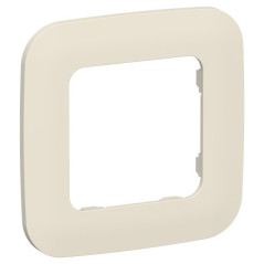Рамка 1-м СП FLITE РУ-1-А-ФлСл сливочный IEK FI-M12-31-20-K86