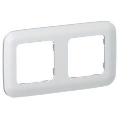 Рамка 2-м СП FLITE РУ-2-А-ФлЖ жемчуж. IEK FI-M22-31-20-K36