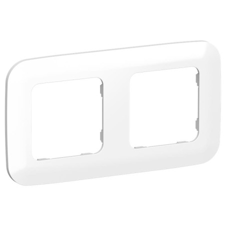 Рамка 2-м СП FLITE РУ-2-А-ФлБ бел. IEK FI-M22-31-20-K01