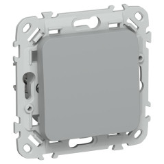 Выключатель 1-кл. СП FLITE ВС11-1-0-ФлС 10А механизм сер. IEK FI-V10-0-10-1-K03