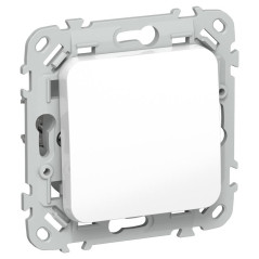 Выключатель 1-кл. 2п СП FLITE ВС6/21-1-2-ФлБ 10А механизм бел. IEK FI-V10-1-10-1-2-K01