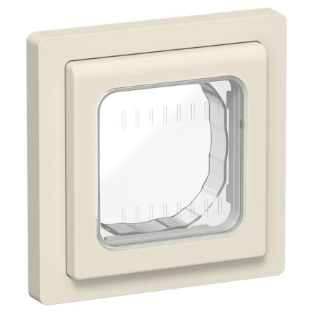 Рамка 1-м СП FLITE Рпро-1-55-ФлСл IP55 сливочный IEK FI-M10-32-55-K86