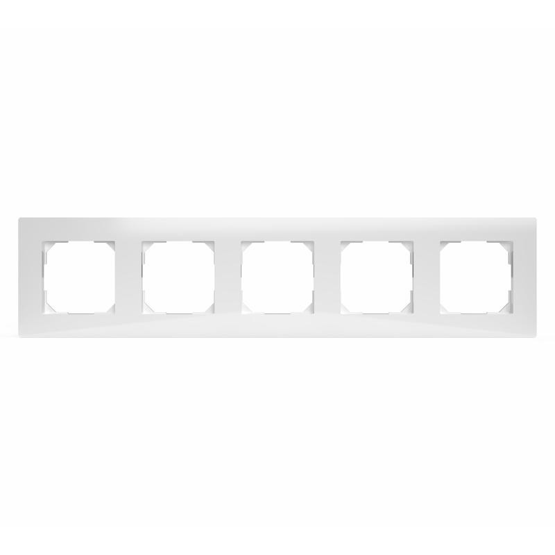 Рамка 5-м Pixel бел. TOKOV ELECTRIC TKE-PX-RM5-C01 Рамка 5-м Pixel бел. TOKOV ELECTRIC TKE-PX-RM5-C01