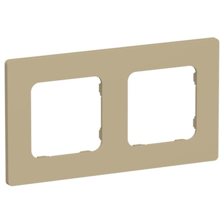 Рамка 2-м СП FLITE РУ-2-К-ФлХ хаки IEK FI-M22-32-20-K59