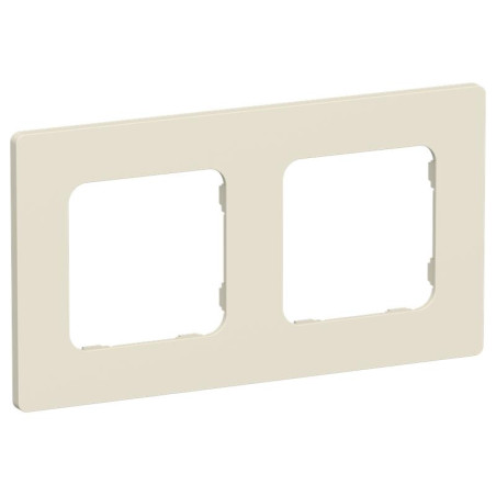 Рамка 2-м СП FLITE РУ-2-К-ФлСл сливочный IEK FI-M22-32-20-K86