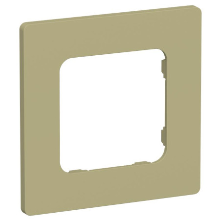 Рамка 1-м СП FLITE РУ-1-К-ФлО олив. IEK FI-M12-32-20-K26
