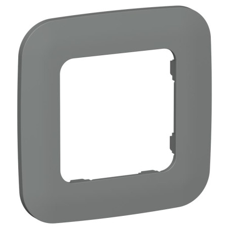 Рамка 1-м СП FLITE РУ-1-А-ФлМА мокрый асфальт IEK FI-M12-31-20-K80