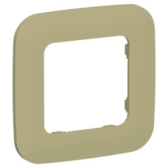 Рамка 1-м СП FLITE РУ-1-А-ФлО олив. IEK FI-M12-31-20-K26