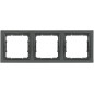 Рамка 3-м BOLERO Q1 РУ-3-БА квадрат. антрацит IEK EMB32-K95-Q1 Рамка 3-м BOLERO Q1 РУ-3-БА квадрат. антрацит IEK EMB32-K95-Q1