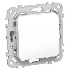 Выключатель проходной 1-кл. СП FLITE ВС61-1-0-ФлБ 10А механизм бел. IEK FI-V12-0-10-1-K01