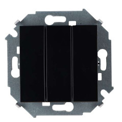 Выключатель 3-кл. СП Simon 15 10А IP20 250В винтов. зажим механизм черн. Simon 1591391-032