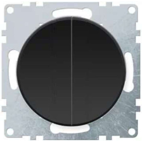 Выключатель 2-кл. СП Florence 10А IP20 механизм черн. (1E31501303) OneKeyElectro 2172822