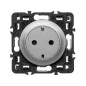 Розетка 1-м 2мод. Celiane 16А IP20 2P+E немецк. стандарт безвинтов. клеммы с плоск. лицев. панелью механизм титан Leg 067167 Розетка 1-м 2мод. Celiane 16А IP20 2P+E немецк. стандарт безвинтов. клеммы с плоск. лицев. панелью механизм титан Leg 067167
