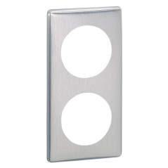 Рамка 2-м Celiane алюм. Leg 068922