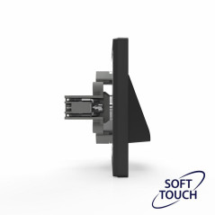 Вывод кабеля СП Pixel IP20 механизм карбон TOKOV ELECTRIC TKE-PX-CP-C14