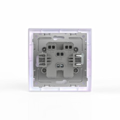 Переключатель перекрестный 1-кл. СП Pixel IP20 механизм перламутр. TOKOV ELECTRIC TKE-PX-P1R-C04