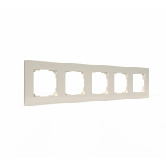 Рамка 5-м Pixel беж. TOKOV ELECTRIC TKE-PX-RM5-C02